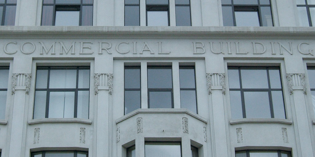 Image of building representing commercial leases
