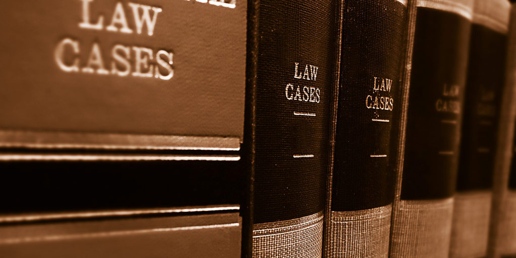 Row of bound law reports