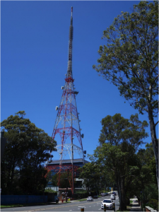The Australian Broadcasting Commission tower